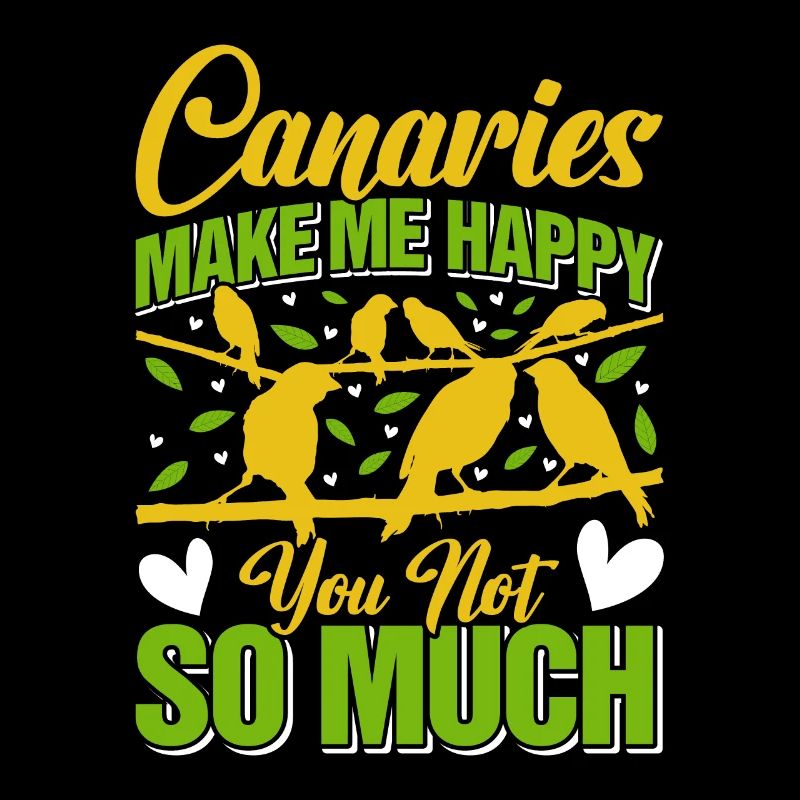 Kanarienvogel Canaries make me happy Singvögel