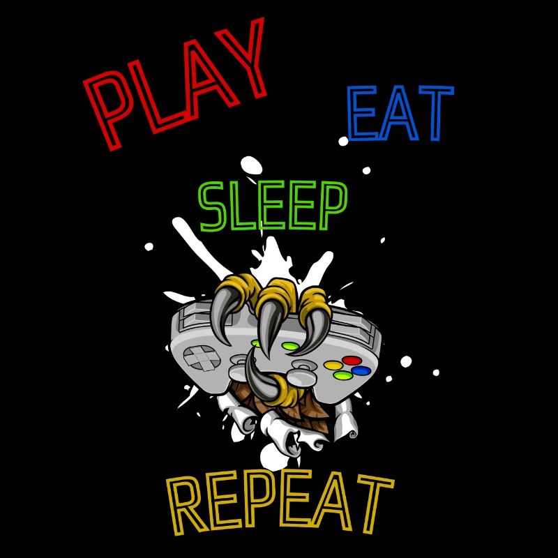 PLAY EAT SLEEP REPEAT