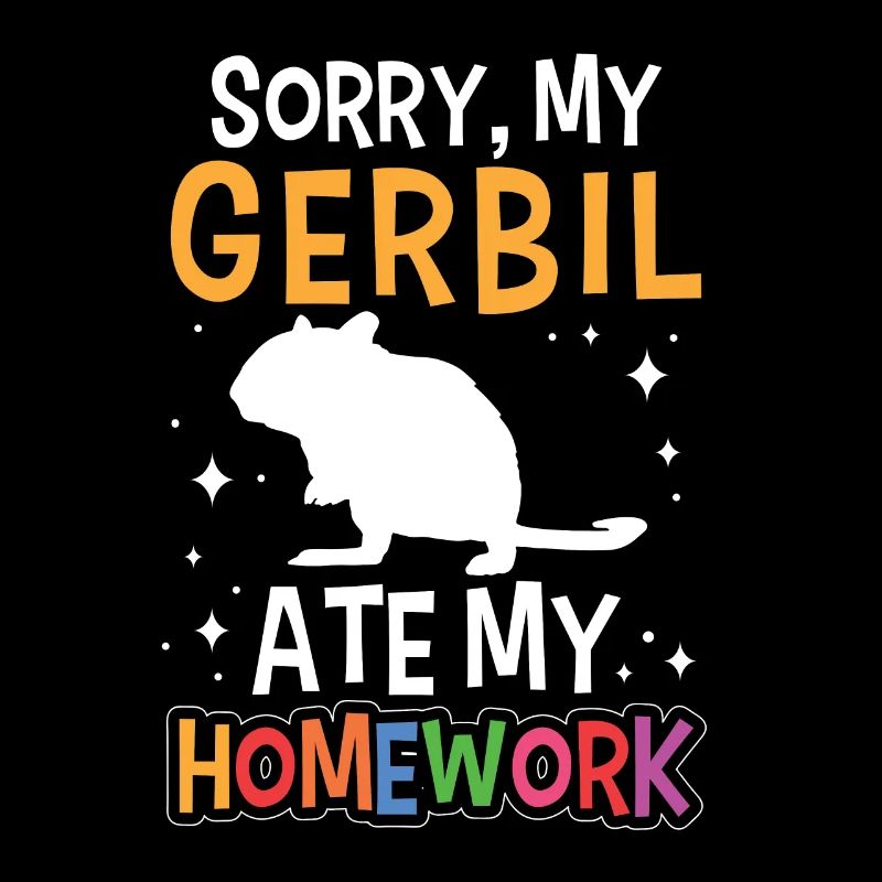 Gerbil has eaten rodent Gerbil