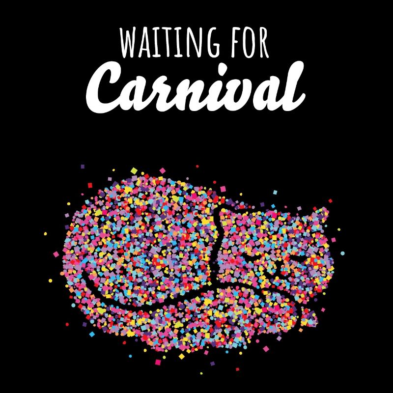 Carnaval Carnaval Confettis Chat Chat Amoureux