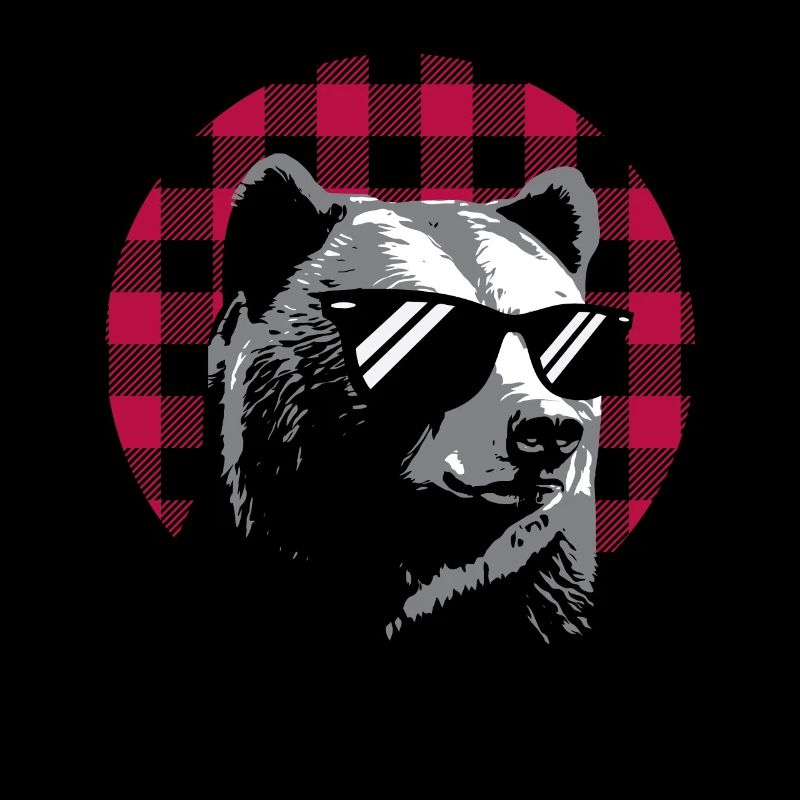 Red Buffalo Plaid Bear