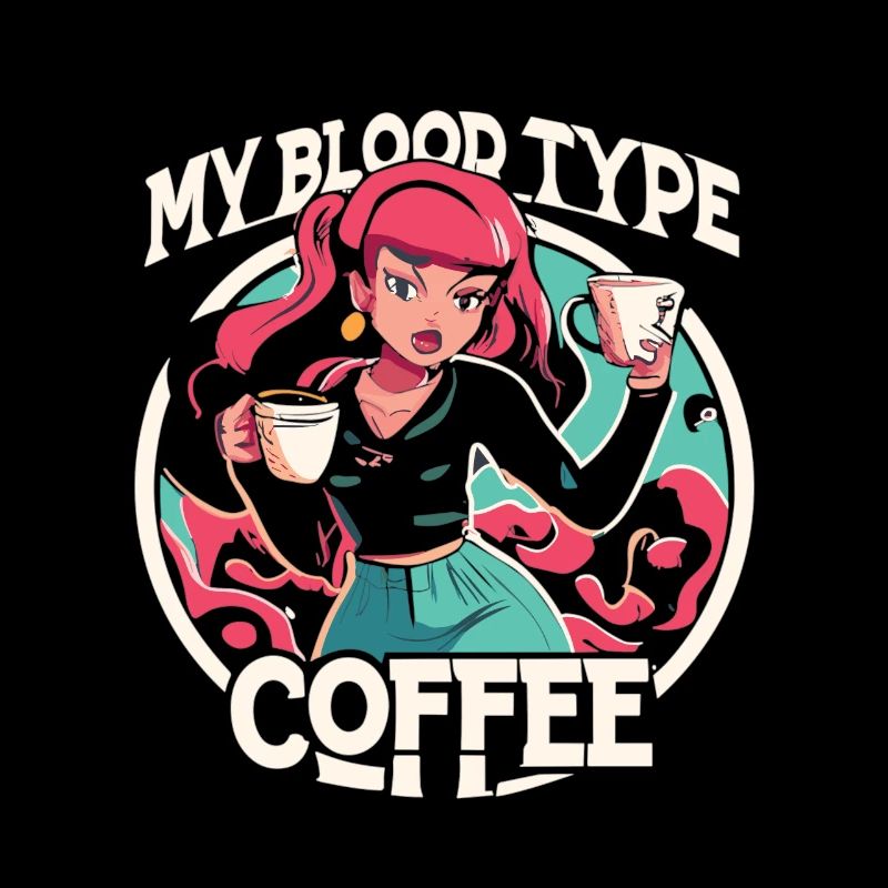 Mon groupe sanguin est café