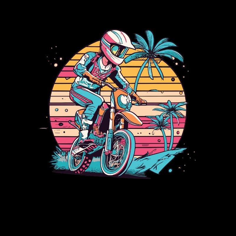 Motocross Mädchen