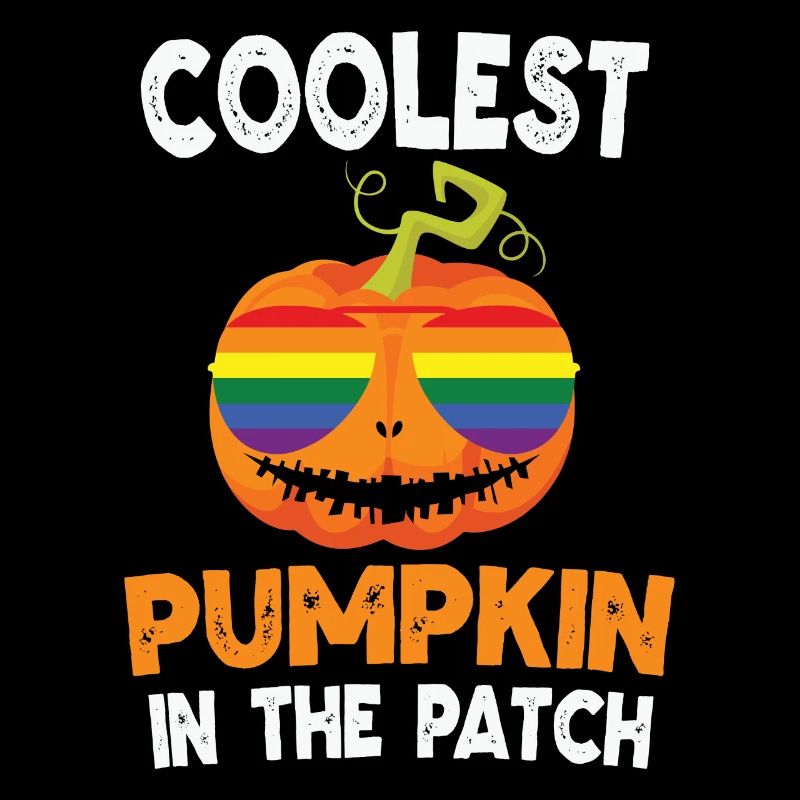 Citrouille d’Halloween « La plus cool du patch »