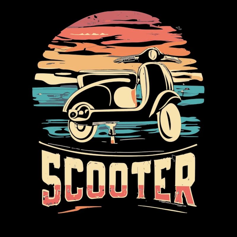 Scooter Motorroller Mofa Rouleau de cyclomoteur