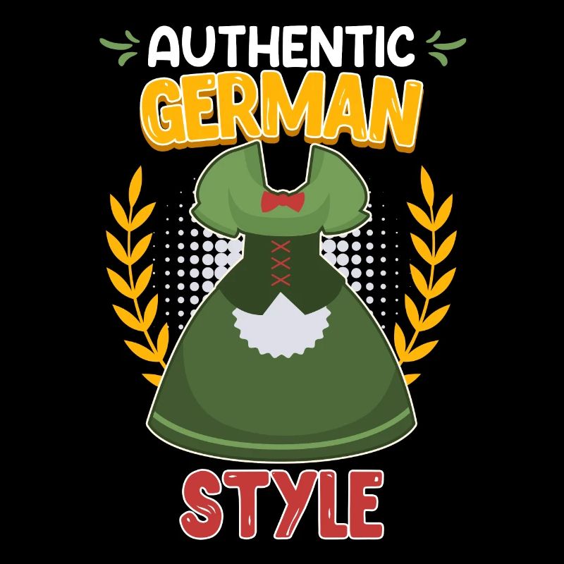 Dirndl Shirt Authentic German Style Trachten