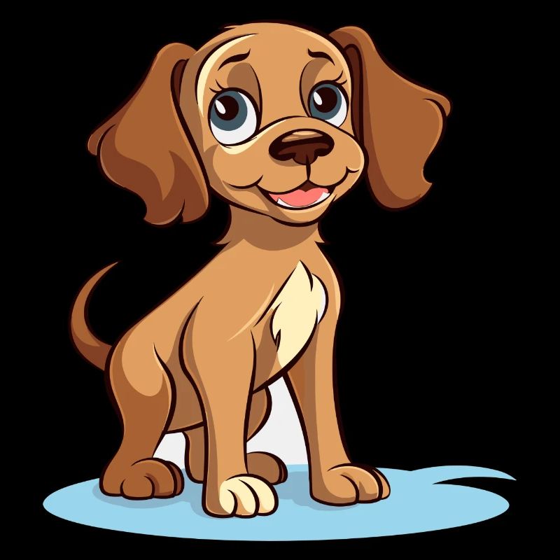 Conception de chien mignon pour les propriétaires de chiens