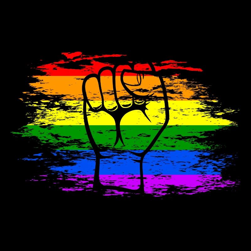 Regenbogen Flagge Faust used
