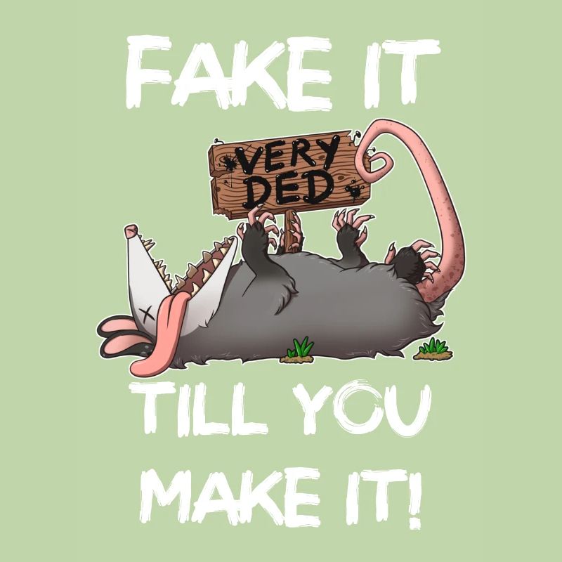 Fake it till you make it