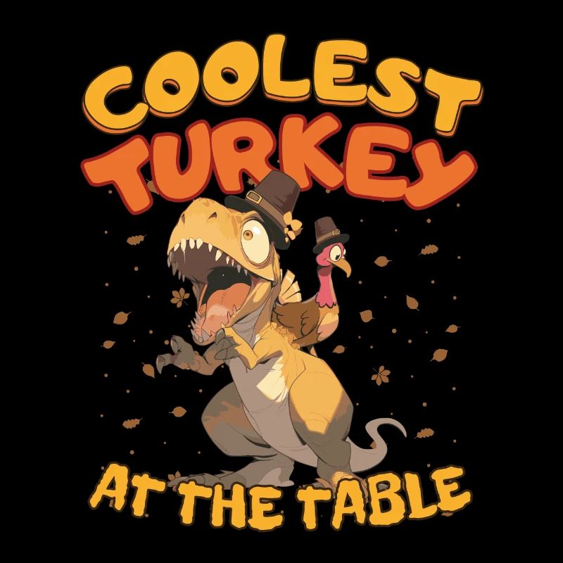 La dinde T-Rex la plus cool de Thanksgiving à table