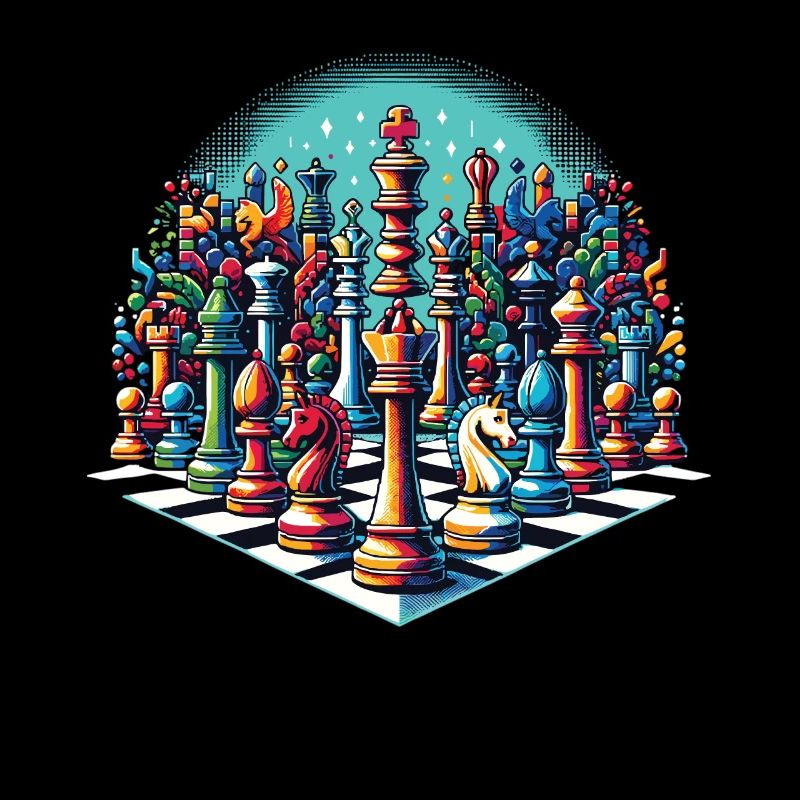 Retro Chess Set Chess Gift