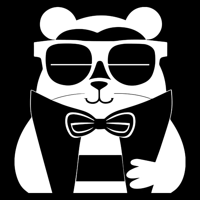 Lustiger Hamster mit Sonnenbrille Hamster
