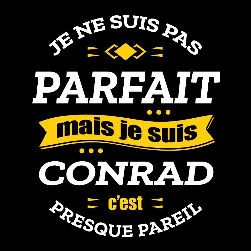CONRAD PARFAIT - PRENOM CONRAD