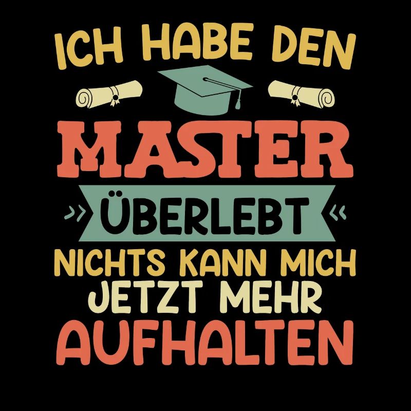 Masterabschluss Habe den Master Überlebt