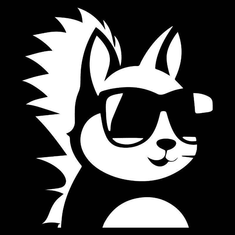 Funny Squirrel Wearing Sunglasses Squirrels