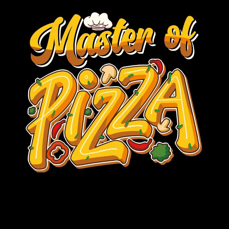 Pizzaïolo Maître de la pizza Backfans Fan de pizza