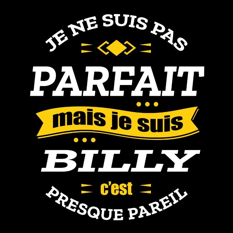 BILLY PARFAIT - PRENOM BILLY
