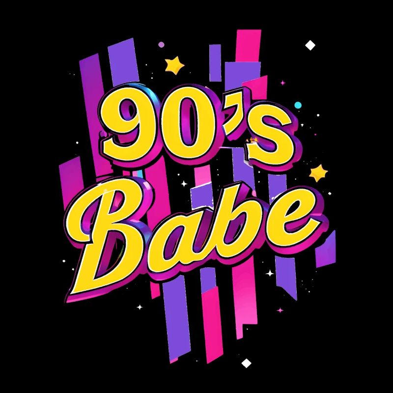 90s Babe Colourful