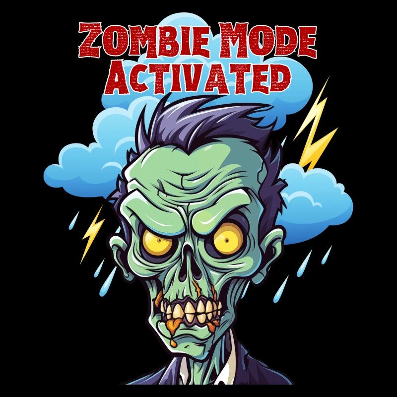 Zombie mode activated, Fun, Fun, Humor, Funny,