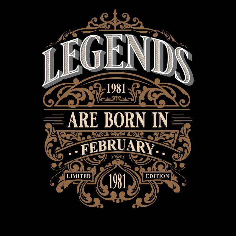 1981 Février Naissance Anniversaire Année de naissance