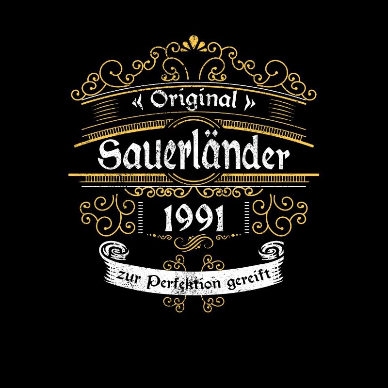 1991 Geburtstag Sauerländer Original Whiskey