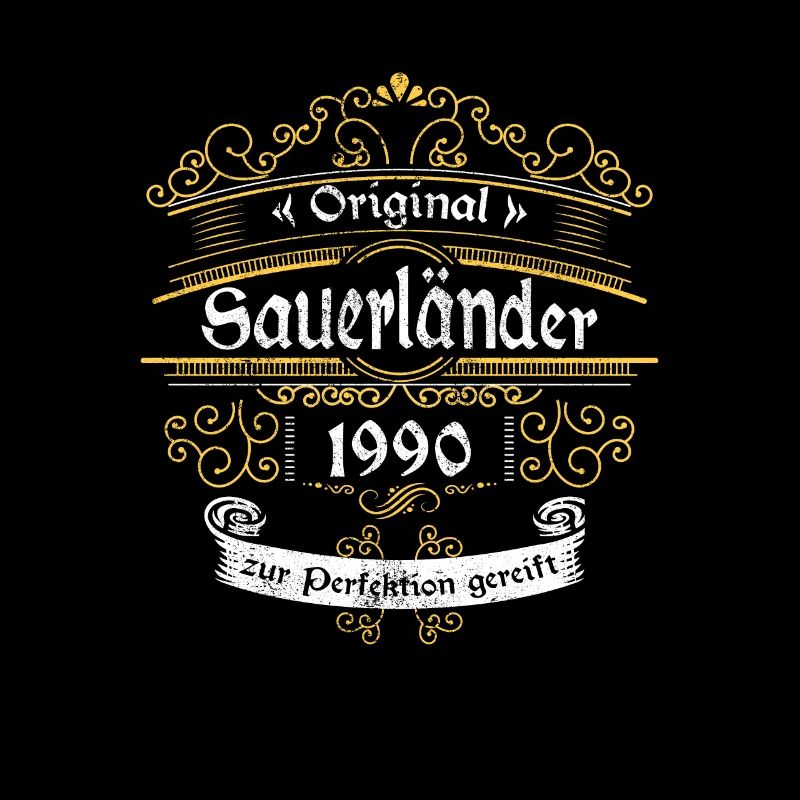 1990 Geburtstag Sauerländer Original Whiskey