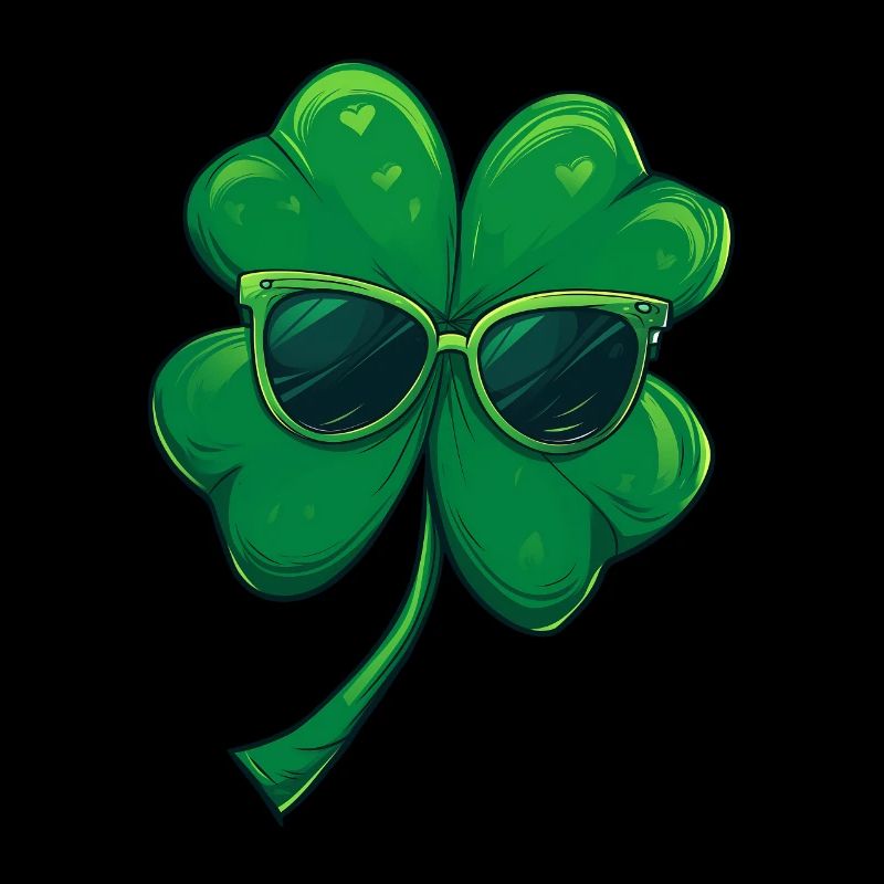 Shamrock Shamrock Lunettes de soleil Saint Patrick