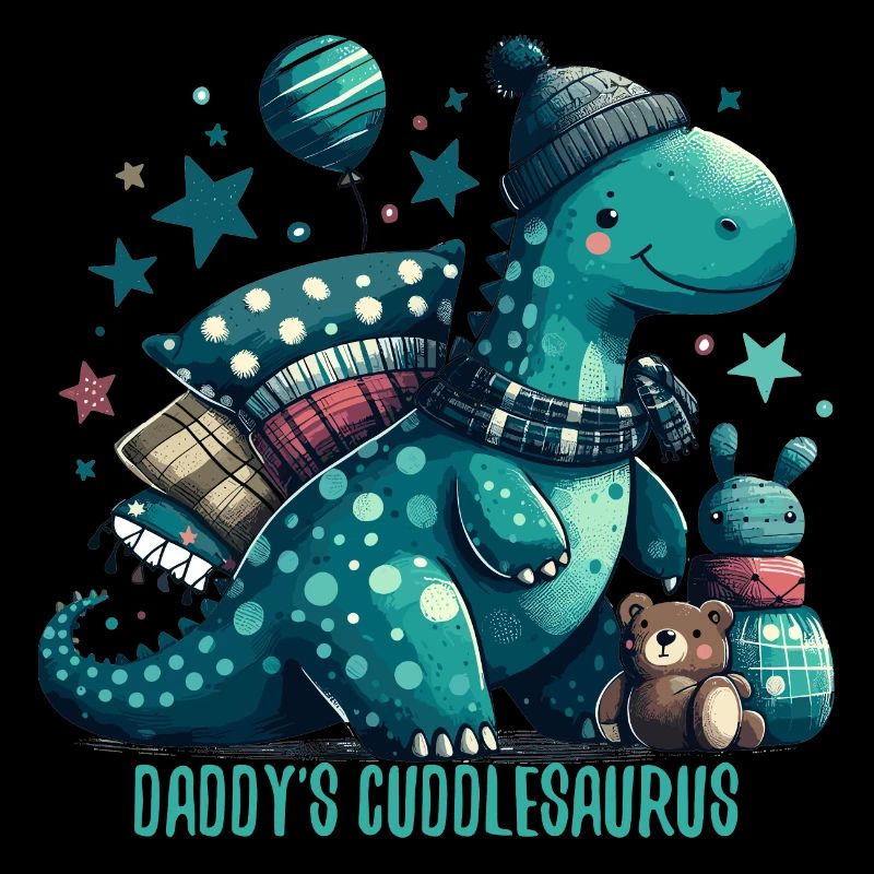 Daddy's Cuddlesaurus Cuddle Dinosaur Gift