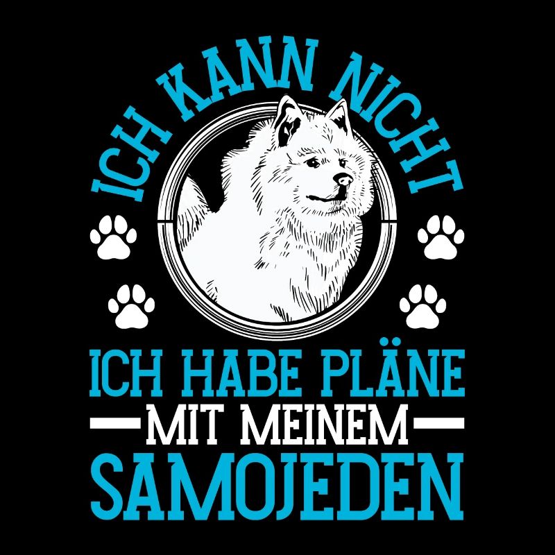 Plans with my Samoyed sled dog