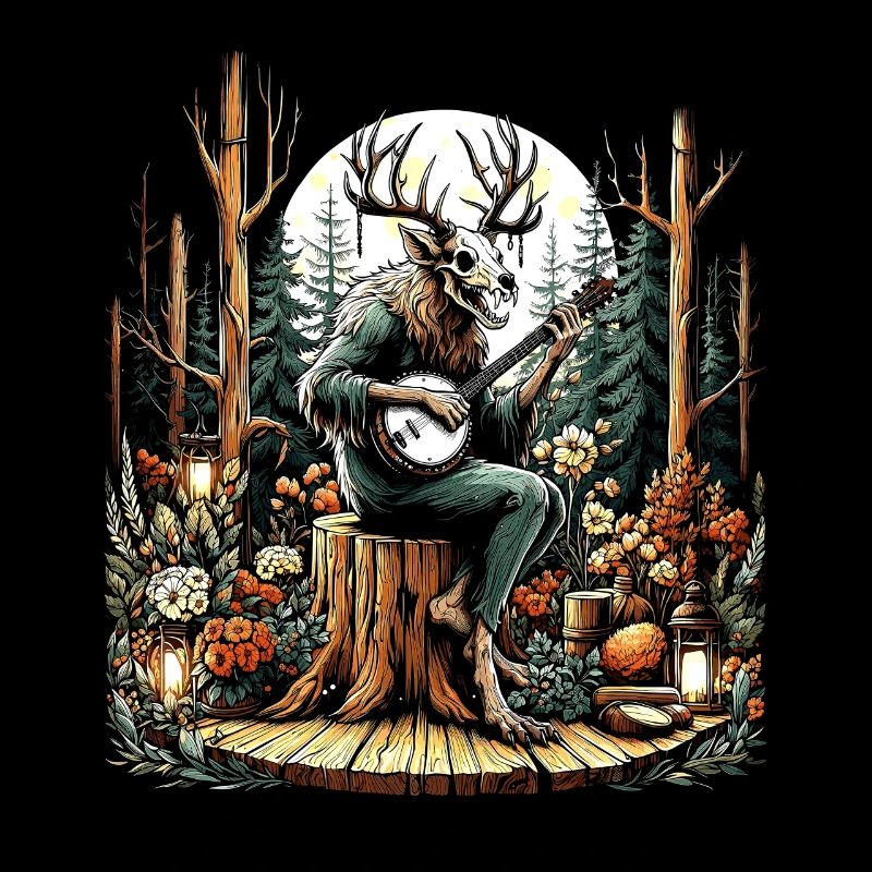 Wendigo esthétique Cottagecore