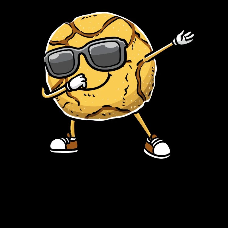 Dancing Ginger Biscuit With Sunglasses