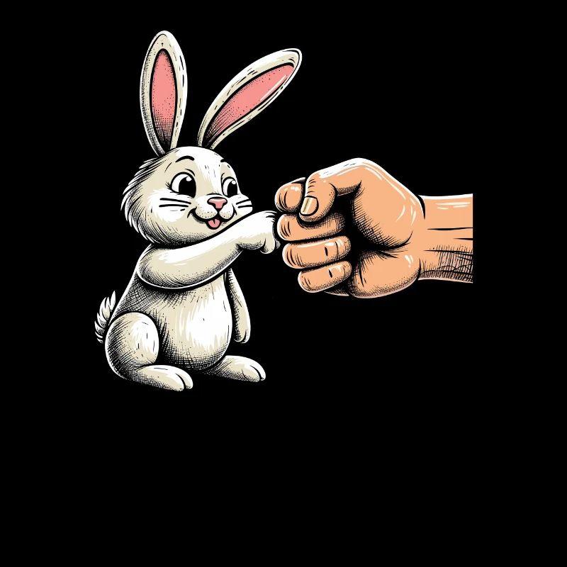 Poing de lapin cool