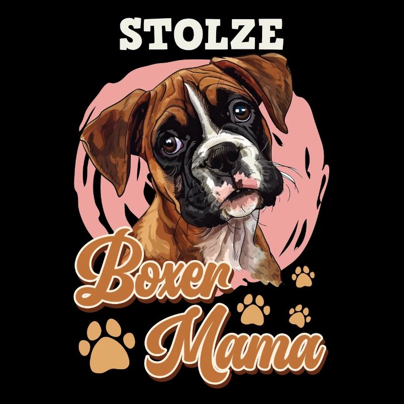 Deutscher Boxer STOLZE BOXER MAMA Boxer Besitzerin