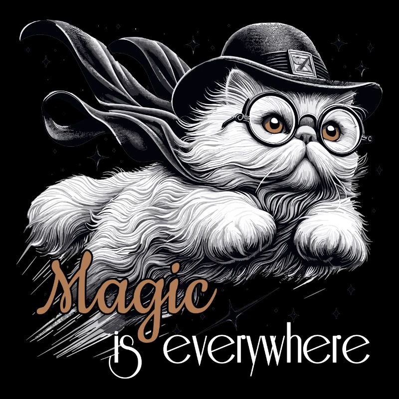 Magic Persian White Persian Cat Gift