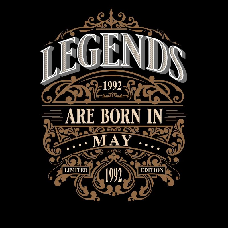 1992 Mai Naissance Anniversaire Année de naissance