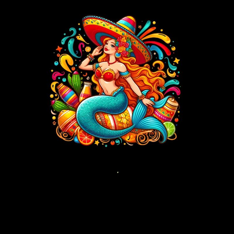 Pretty Cinco de Mayo Mermaid