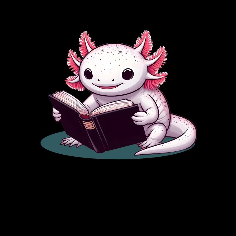 Lesender Axolotl