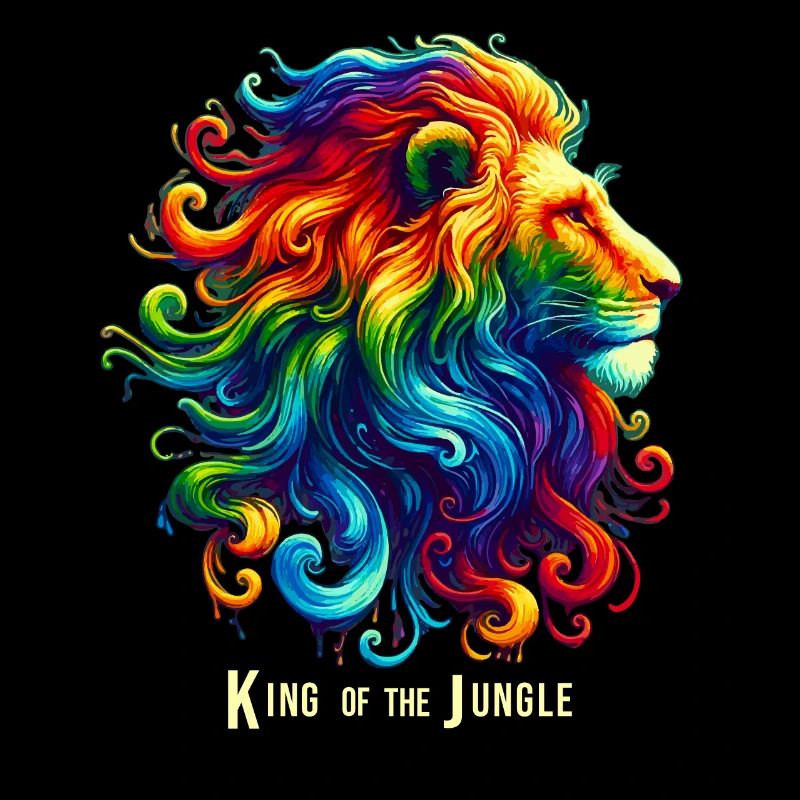 Lion Head Rainbow