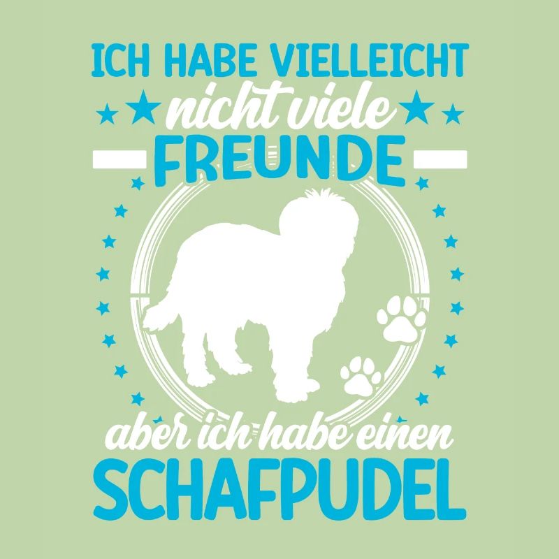 Le caniche mouton est mon caniche de troupeau ami
