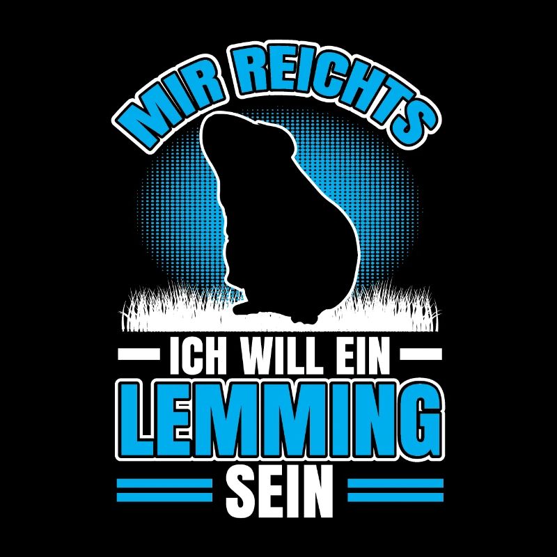 Will ein Lemming sein Wühlmaus Lemming