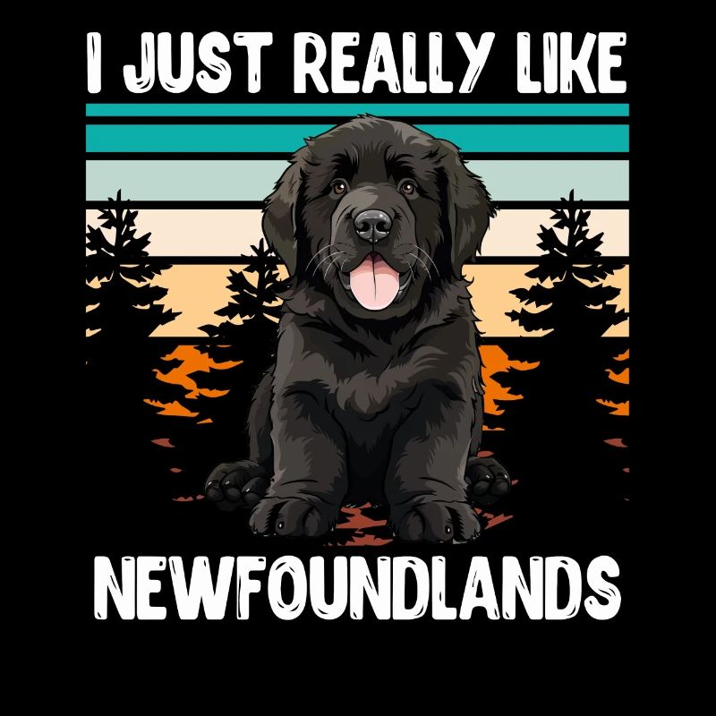 Neufundländer I JUST REALLY LIKE NEWFOUNDLANDS