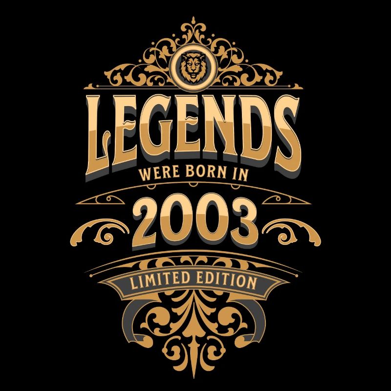 2003 Légende Anniversaire 2003 Année de naissance