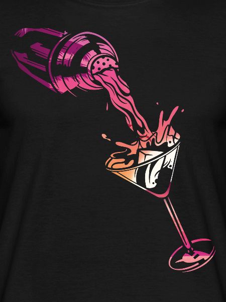 Bartender Mixologist Shaker Sunset