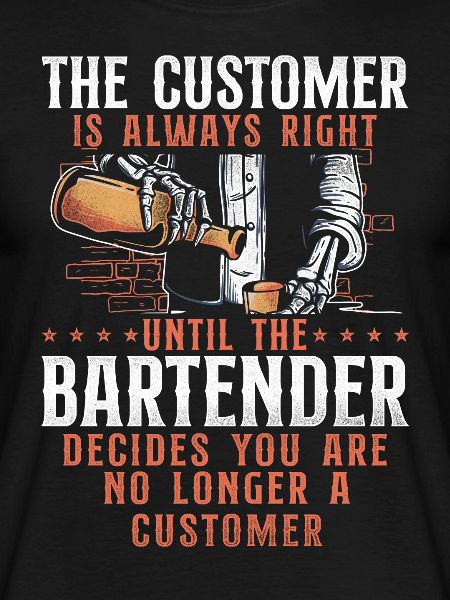 Barman Mixologue Le Client
