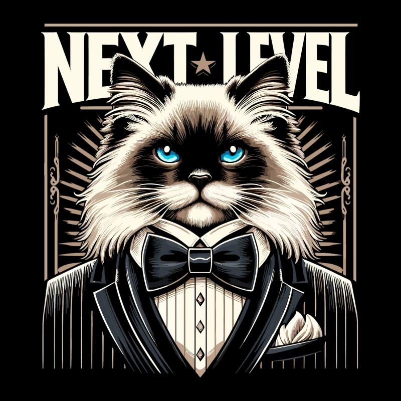 Sacred Birman Cat Birman Cat Tuxedo Gift