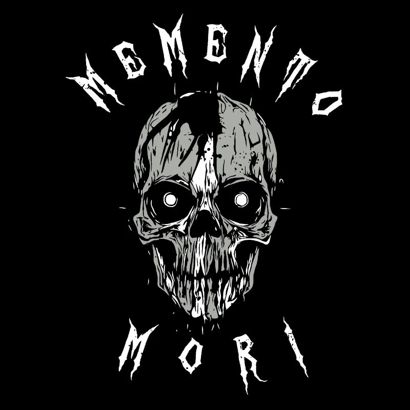 Memento Mori Zombie Skull