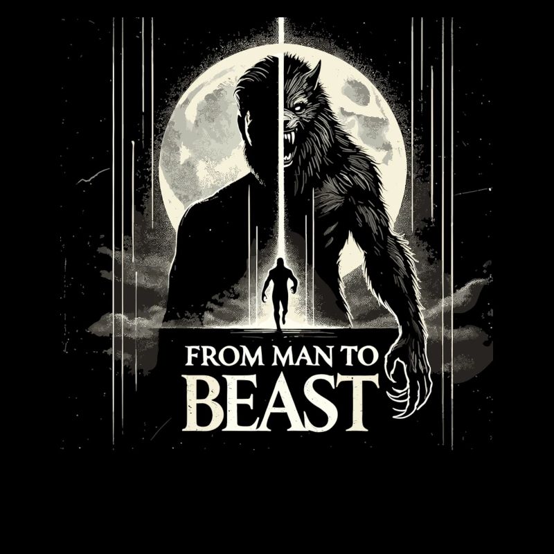 Werwolf-Metamorphose T-Shirt