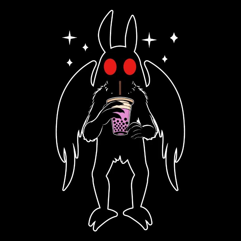 Mothman Bubble Tee