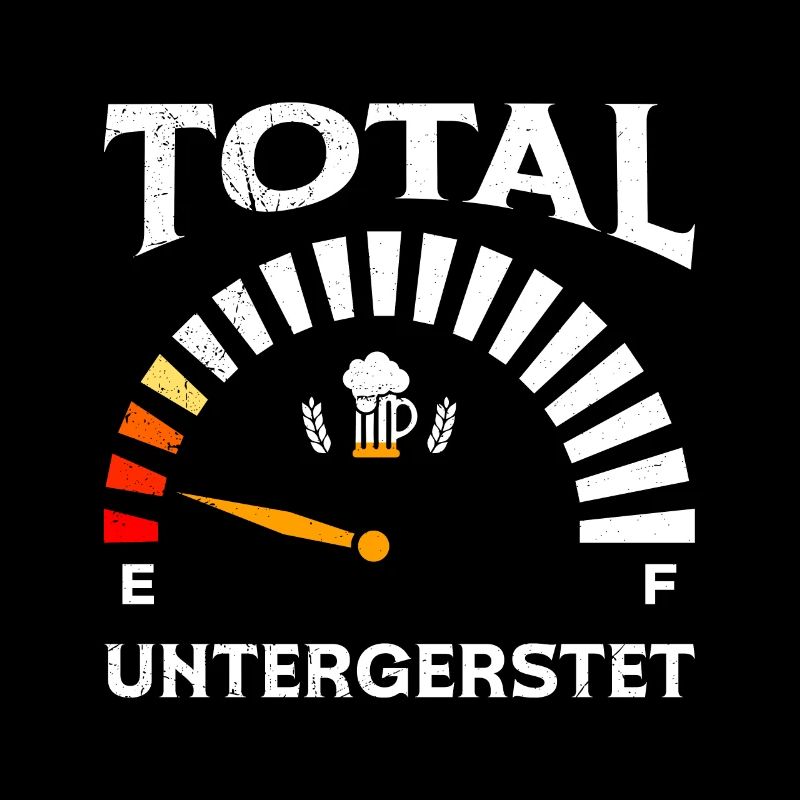 Bier Leer total untergersted Bier Nachfüllen