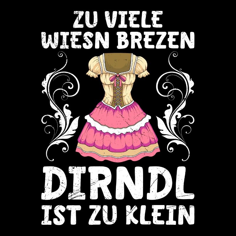 Dirndl zu klein Trachtenshirt Damen Trachten Dirndl